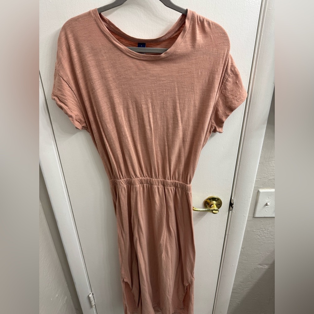Old Navy, Size large, pink open back dress